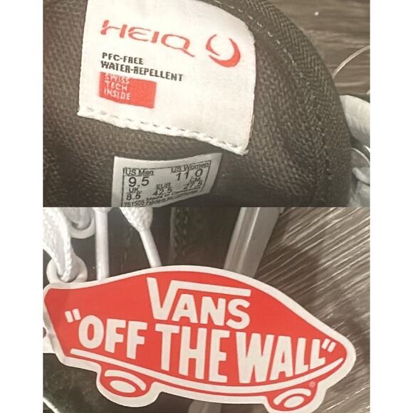 Vans Era Pig Suede Grape Leaf Green NWT Water-Repellent Skate Shoes M 9.5 / W 11 - Picture 8 of 8